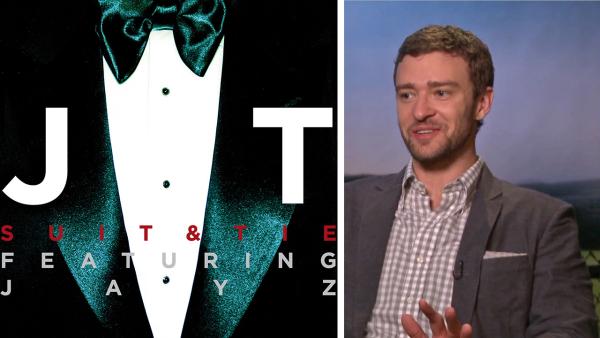 The cover art for Justin Timberlakes new 2013 single Suit and Tie, featuring Jay-Z. / Justin Timberlake talks to OTRC.com about the film Trouble with the Curve in September 2012. - Provided courtesy of RCA Records / OTRC The cover art for Justin Timberlakes new 2013 single Suit and Tie, featuring Jay-Z. / Justin Timberlake talks to OTRC.com about the film Trouble with the Curve in September 2012. - Provided courtesy of RCA Records / OTRC