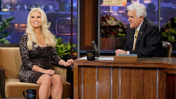 Jessica Simpson appears in a promotion photo for her appearance on the Tonight Show, on January 15, 2013. - Provided courtesy of NBC Jessica Simpson appears in a promotion photo for her appearance on the Tonight Show, on January 15, 2013. - Provided courtesy of NBC