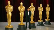 Seth MacFarlane appears in a promotional photo for the 2013 Oscars.