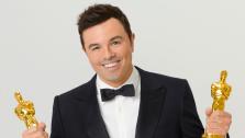 Seth MacFarlane appears in a promotional photo for the 2013 Oscars.