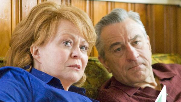 Jacki Weaver and Robert De Niro appear in a scene from the 2012 film 'Silver Linings Playbook.'