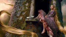 Taylor Swift plays Rapunzel in Annie Leibowitzs Disney Dream Dream Portraits series. - Provided courtesy of Disney Enterprises Inc. / Annie Leibowitz
