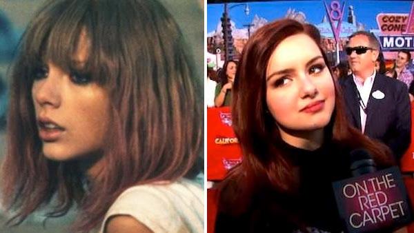 Taylor Swift appears in a still from her 2012 video I Knew You Were Trouble. Ariel Winter talks to OnTheRedCarpet.com at the opening of Cars Land at Disneyland Resort in Anaheim, Calif. on June 13, 2012. - Provided courtesy of Big Machine / OTRC Taylor Swift appears in a still from her 2012 video I Knew You Were Trouble. Ariel Winter talks to OnTheRedCarpet.com at the opening of Cars Land at Disneyland Resort in Anaheim, Calif. on June 13, 2012. - Provided courtesy of Big Machine / OTRC