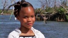 Quvenzhane Wallis talks about her character in Beasts of the Southern Wild, which earned the 9-year-old actress an Oscar nod.