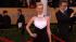 January Jones (Mad Men) poses on the red carpet...