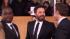 Ben Affleck and John Krasinki appear on the red...