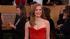 Jessica Chastain poses on the red carpet at the...