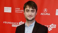 Actor Daniel Radcliffe poses at the premiere of Kill Your Darlings during the 2013 Sundance Film Festival on Friday, Jan. 18, 2013 in Park City, Utah.