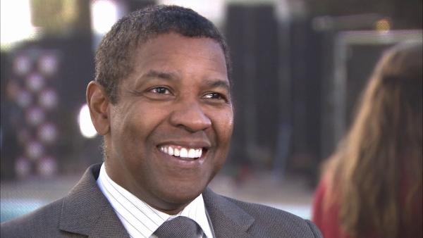Denzel Washington talks to OTRC at the 85th Academy Awards Nominees Luncheon on February 4 at the Beverly Hilton hotel. - Provided courtesy of OTRC / OTRC