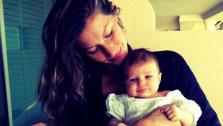 Gisele Bundchen appears in a photo with her daughter Vivian Lake Brady posted on February 8, 2013. - Provided courtesy of facebook.com/Gisele