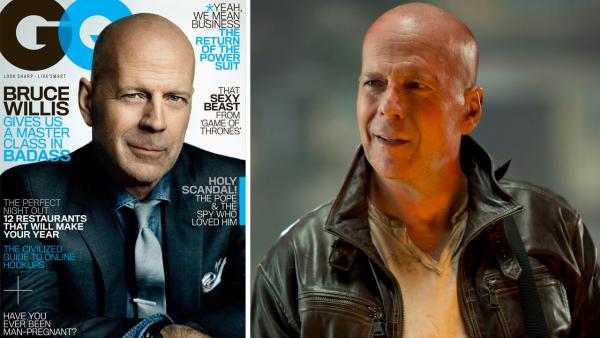 Bruce Willis appears in a scene for the 2013 film, A Good Day to Die Hard. - Provided courtesy of GQ / 20th Century Fox Bruce Willis appears in a scene for the 2013 film, A Good Day to Die Hard. - Provided courtesy of GQ / 20th Century Fox