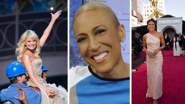 Kristin Chenoweth performs at the 2008 Oscars on Feb. 24, 2008. / Robin Roberts appears on Good Morning America on Monday, Jan. 24, 2013. / Robin Roberts appears on the red carpet at the 2011 Oscars in Hollywood, California on Feb. 27, 2011. - Provided courtesy of Ida Mae Astute / ABC / Michael Yada / Richard Harbaugh / A.M.P.A.S. Kristin Chenoweth performs at the 2008 Oscars on Feb. 24, 2008. / Robin Roberts appears on Good Morning America on Monday, Jan. 24, 2013. / Robin Roberts appears on the red carpet at the 2011 Oscars in Hollywood, California on Feb. 27, 2011. - Provided courtesy of Ida Mae Astute / ABC / Michael Yada / Richard Harbaugh / A.M.P.A.S.