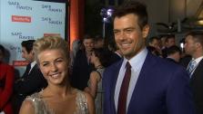 Julianne Hough and Josh Duhamel talk to OTRC.com at the premiere of Safe Haven on Feb. 5, 2013. - Provided courtesy of OTRC