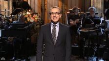 Christoph Waltz appears on the February 17, 2013 episode of Saturday Night Live.