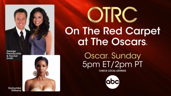 George Pennacchio, Rachel Smith and Roshumba Williams are shown in a publicity photo for the 2013 Oscars pre-show On The Red Carpet at the Oscars, airing on Feb. 24, 2013 from 1:30 p.m. PT (4:30 p.m. ET) - Provided courtesy of OTRC George Pennacchio, Rachel Smith and Roshumba Williams are shown in a publicity photo for the 2013 Oscars pre-show On The Red Carpet at the Oscars, airing on Feb. 24, 2013 from 1:30 p.m. PT (4:30 p.m. ET) - Provided courtesy of OTRC