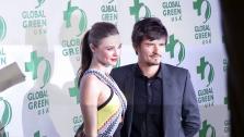 Victorias Secret supermodel Miranda Kerr and husband Orlando Bloom appear at the 2013 Global Green USA pre-Oscars party at the Avalon club in Hollywood, California on Feb. 20, 2013. - Provided courtesy of OTRC
