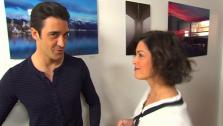 Gilles Marini talks to OTRC.com correspondent Tina Malave at the Fragola fashion showroom in West Hollywood, California before the Oscar ceremony, which takes place on Feb. 24, 2013. - Provided courtesy of OTRC