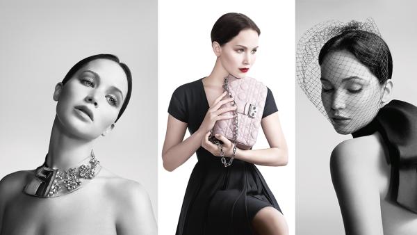 Jennifer Lawrence appears in 2013 ads for Dior. - Provided courtesy of Dior Jennifer Lawrence appears in 2013 ads for Dior. - Provided courtesy of Dior