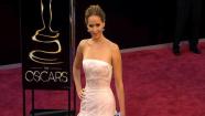 Jennifer Lawrence walks the red carpet at the 2013 Oscars on Sunday, February 24. - Provided courtesy of OTRC