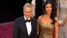 Catherine Zeta-Jones walks the red carpet at the 2013 Oscars on Sunday, February 24. - Provided courtesy of OTRC