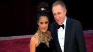 Salma Hayek Pinault walks the red carpet at the 2013 Oscars on Sunday, February 24. - Provided courtesy of OTRC