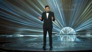 Seth MacFarlane appears on stage at the 2013 Oscars on February 24.