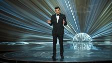 Seth MacFarlane appears on stage at the 2013 Oscars on February 24.