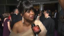 Octavia Spencer talks to OTRC.com before entering the Governors Ball after the 2013 Oscars. - Provided courtesy of OTRC