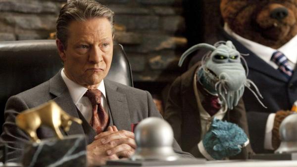 Chris Cooper appears as Tex Richman in the 2011 film The Muppets. - Provided courtesy of Walt Disney Pictures Chris Cooper appears as Tex Richman in the 2011 film The Muppets. - Provided courtesy of Walt Disney Pictures