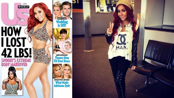 Snooki appears on the March 2013 cover of Us Weekly. / The reality star appears in a photo posted on her official Instagram account on March 4, 2013. - Provided courtesy of Us Weekly / http://instagram.com/snookinic Snooki appears on the March 2013 cover of Us Weekly. / The reality star appears in a photo posted on her official Instagram account on March 4, 2013. - Provided courtesy of Us Weekly / http://instagram.com/snookinic