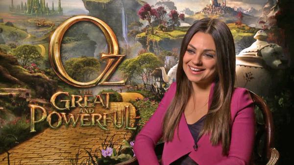 Mila Kunis talks to OTRC.com after the premiere of Oz the Great and Powerful in Los Angeles on Feb. 16, 2013. - Provided courtesy of OTRC