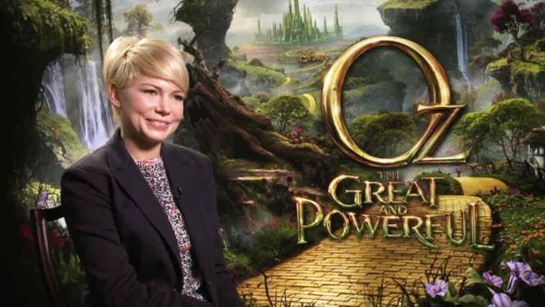 Michelle Williams talks to OTRC.com after the premiere of Oz the Great and Powerful in Los Angeles on Feb. 16, 2013. - Provided courtesy of OTRC