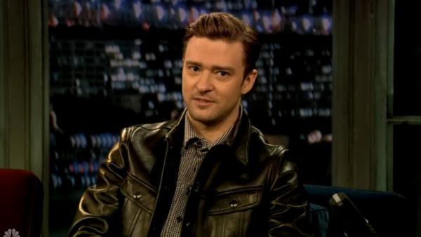 Justin Timberlake appears on Late Night with Jimmy Fallon on March 11, 2013. - Provided courtesy of NBC Justin Timberlake appears on Late Night with Jimmy Fallon on March 11, 2013. - Provided courtesy of NBC