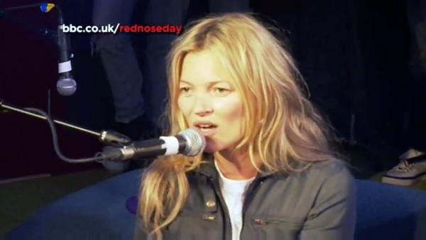 Kate Moss appears in a BBC Radio 1 video from March 14. - Provided courtesy of youtube.com/bbcradio1
