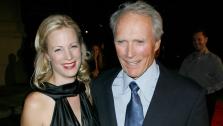Clint Eastwood walks the Rails and Ties red carpet with his daughter Alison on October 23, 2007. - Provided courtesy of AP / AP Photo / Tammie Arroyo
