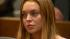 Lindsay Lohan appears at a Los Angeles court on...