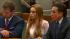 Lindsay Lohan appears at a Los Angeles court on...