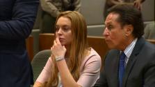 Lindsay Lohan appears at a Los Angeles court on March 18, 2013 at a trial over a 2012 car crash case. - Provided courtesy of OTRC
