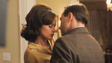 Vincent Kartheiser and Alexis Bledel appear in a 2012 episode of the AMC show Mad Men. - Provided courtesy of Michael Yarish / AMC