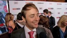Vincent Kartheiser, also known as Mad Mens Pete Campbell, talks to OnTheRedCarpet.com at the March 2013 premiere of the shows sixth season. - Provided courtesy of OTRC