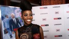 Teyonah Parris talks to OTRC.com at the premiere of Mad Men season 6 in Los Angeles on March 20, 2013. - Provided courtesy of OTRC