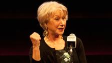 Actress Dame Helen Mirren accepts the Empire Legend award at the Jameson Empire Awards at Grosvenor House on March 24, 2013 in London, England. - Provided courtesy of Jameson via Getty Images