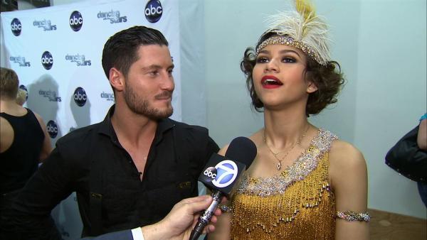 Dancing With The Stars contestant Zendaya Coleman speaks after season 16s second week of performances on March 25, 2013. - Provided courtesy of OTRC Dancing With The Stars contestant Zendaya Coleman speaks after season 16s second week of performances on March 25, 2013. - Provided courtesy of OTRC