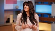 Kim Kardashian is interviewed by Lara Spencer on ABCs Good Morning America on March 26, 2013. - Provided courtesy of ABC Photo / Heidi Gutman