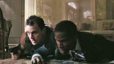 Channing Tatum and Jamie Foxx appear in a scene from the 2013 movie White House Down. - Provided courtesy of none / Columbia Pictures