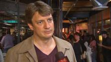 Nathan Fillion appears in an interview with OTRC.com on Feb. 27, 2013. - Provided courtesy of OTRC
