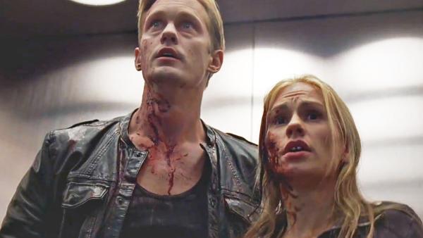 Anna Paquin and Steven Moyer appear in a scene from the upcoming season of True Blood. - Provided courtesy of HBO
