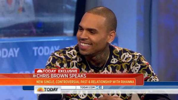 Chris Brown appears in an interview with Today show from April 1, 2013. - Provided courtesy of Today / NBC