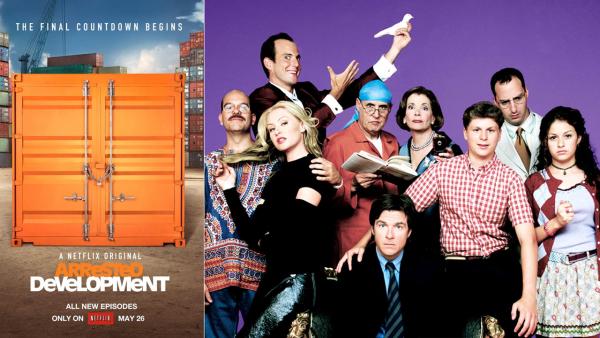 Jason Bateman, Jeffrey Tambor, Portia de Rossi, Jessica Walter and the rest of the cast appear in a promotional photo for Arrested Development. / A photo of the announcement of Arrested Developments return from its official Facebook page. - Provided courtesy of facebook.com/arresteddevelopment / Fox Jason Bateman, Jeffrey Tambor, Portia de Rossi, Jessica Walter and the rest of the cast appear in a promotional photo for Arrested Development. / A photo of the announcement of Arrested Developments return from its official Facebook page. - Provided courtesy of facebook.com/arresteddevelopment / Fox