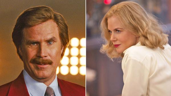 Will Ferrell appears in a still from the 2013 teaser for Anchorman 2. / Nicole Kidman appears in a scene from the 2012 made for TV movie Hemingway & Gellhorn. - Provided courtesy of Paramount Pictures / HBO Will Ferrell appears in a still from the 2013 teaser for Anchorman 2. / Nicole Kidman appears in a scene from the 2012 made for TV movie Hemingway & Gellhorn. - Provided courtesy of Paramount Pictures / HBO